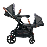 Maverick Single to Double Stroller & 2nd Toddler Seat Package #3 image 1